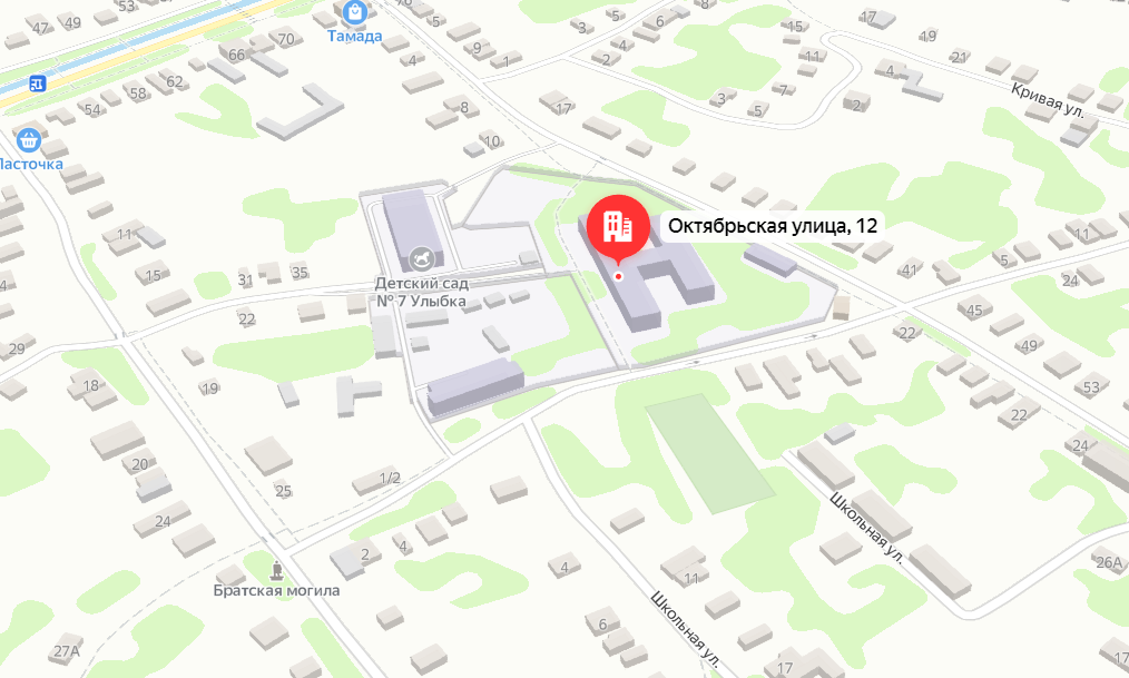 Открыть в Яндекс картах
